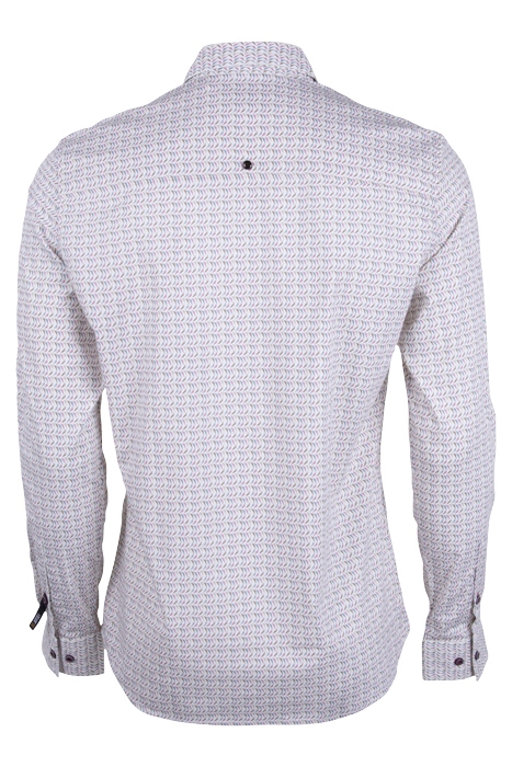 SHIRT ALLOVER PRINTED STRETCH MAUVE 2