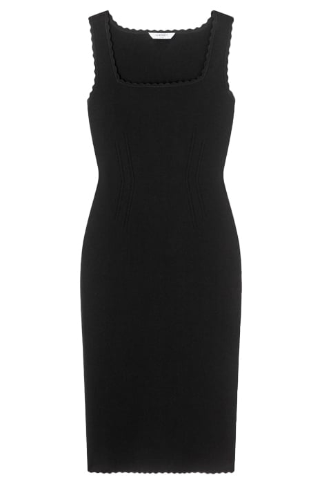 HILARY MIDI DRESS BLACK 3