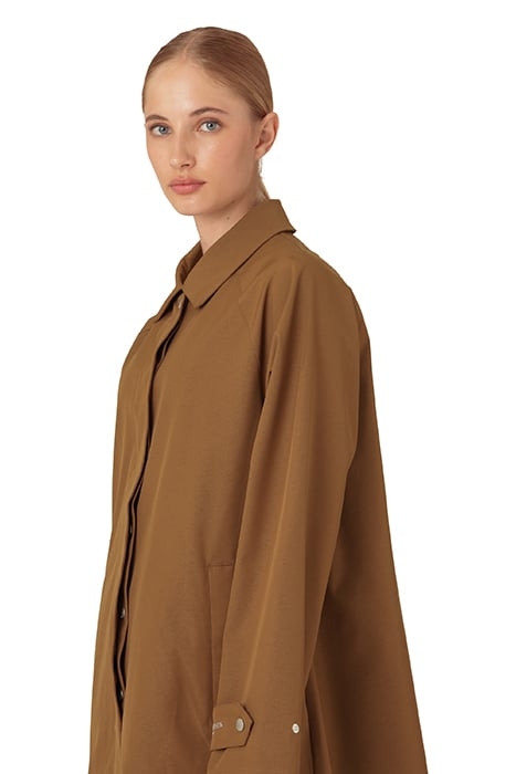 RAIN205 URBAN COAT WALNUT 4