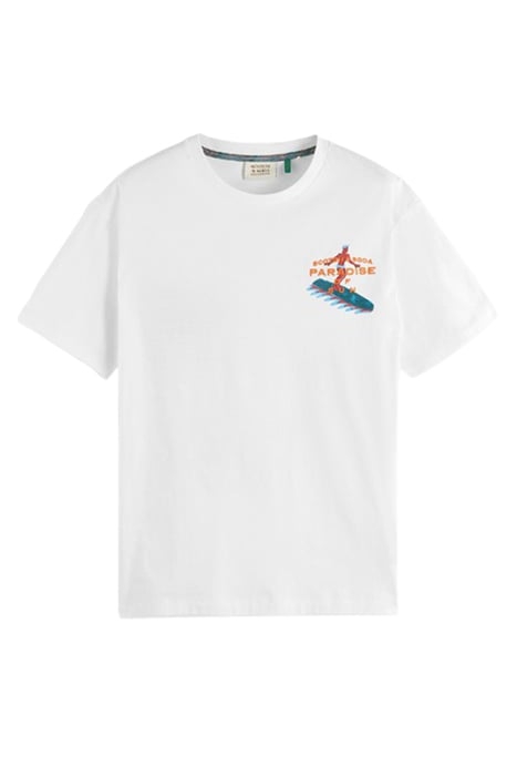 FRONT BACK ARTWORK TEE WHITE 1