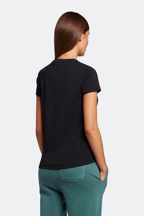 REGULAR FIT T-SHIRT JET BLACK 2