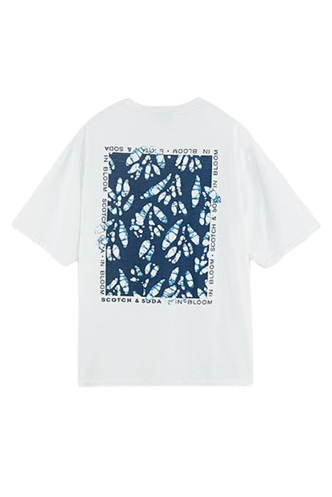 BACK ARTWORK LOOSE-FIT T-SHIRT WHITE 2