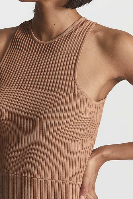 AURELIA-SHEER STRIPE KNIT PINK 7