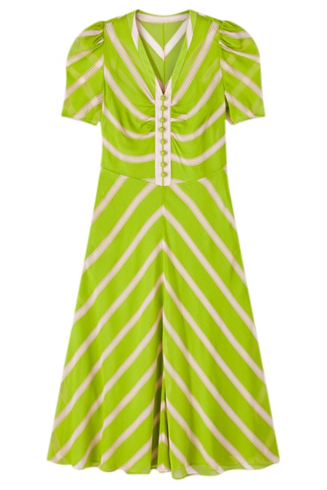 HOLZER MIDI DRESS LIME 4