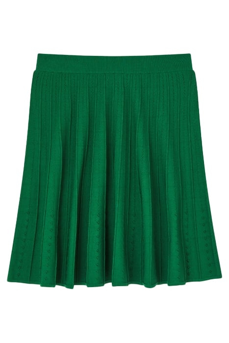 SUSANNAH MINI SKIRT DARK GREEN 2