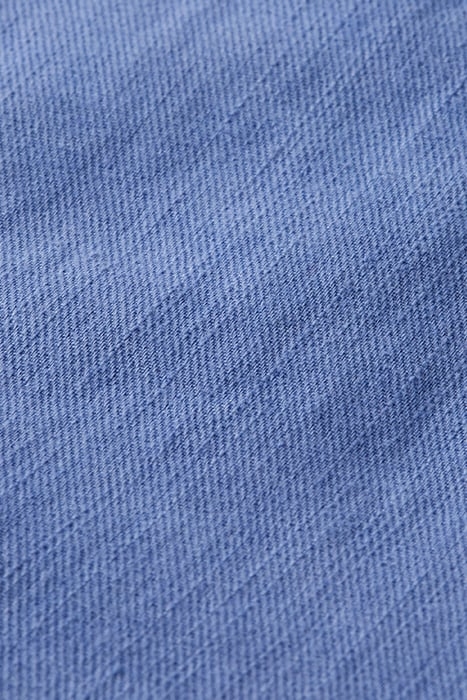 GARMENT-DYED COTTON LINEN CARGO SHORTS CORNFLOWER 3