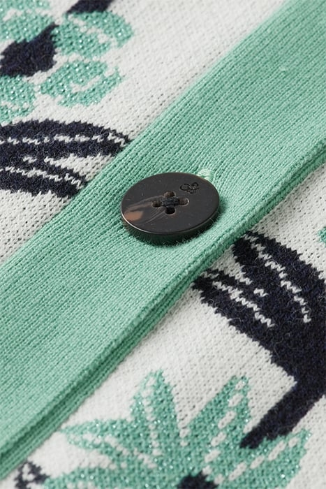 INTARSIA FLOWER CARDIGAN FLOWER INTARSIA 7