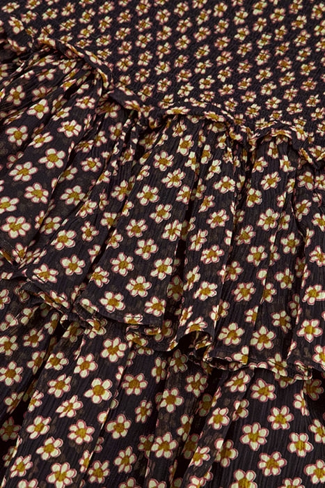 MARY SKIRT BLACK/CRAZY CLAY 4