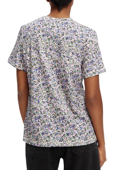 ROSARIA PRINT REGULAR FIT T-SHIRT IN ORGANIC COTTON ROSARIA 3