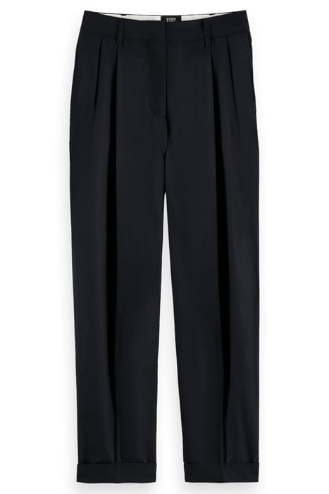 MILA - HIGH RISE TAPERED PLEATED CHINO NIGHT 1