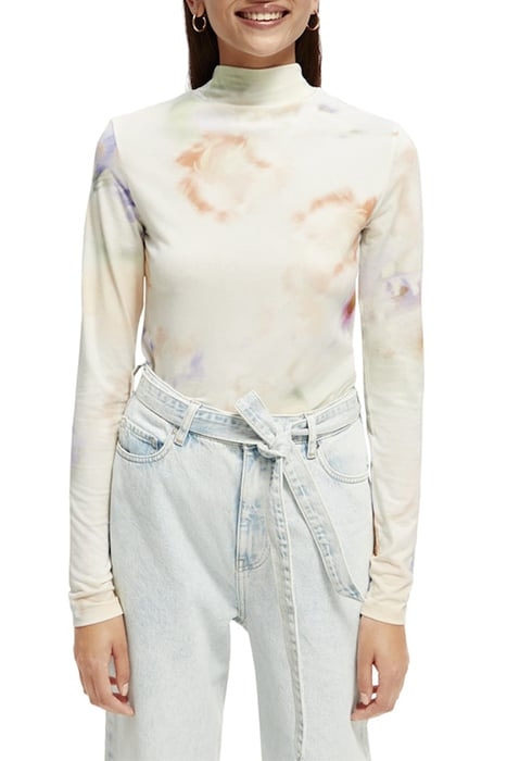 ALL-OVER PRINT SLIM-FIT LONG SLEEVE T-SHIRT MOTION PRINT 2