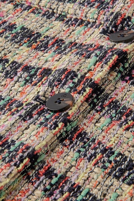 JACKET IN SPECIAL TWEED FABRIC COMBO T 3