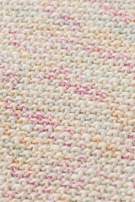 SPACED-DYE YARN STRUCTURED CREWNECK PULLOVER COMBO A 7