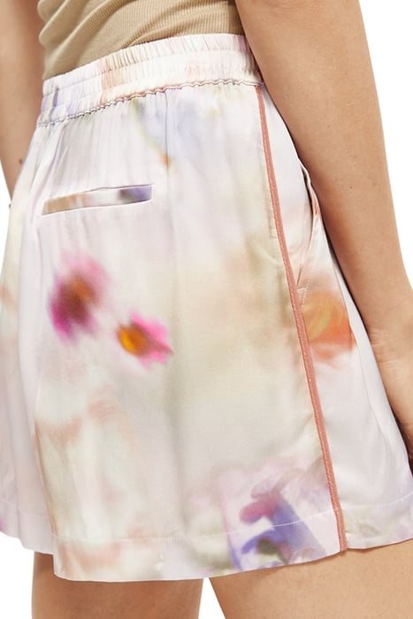 PRINTED WIDE LEG SHORTS MOTION PRINT 6