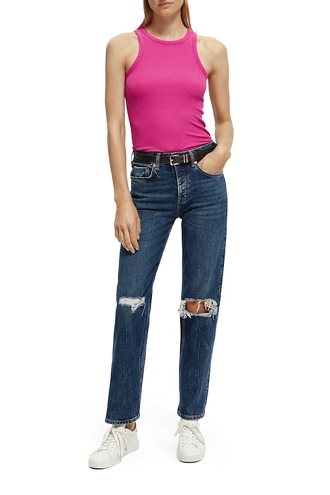 RACER BACK TANK FUCHSIA 4