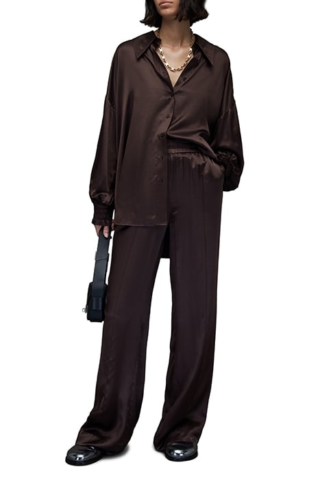 CHARLI TROUSERS WARM CACAO BROWN 2