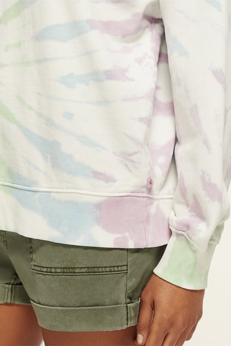 COTTON IN CONVERSION TIE-DYE OVERSIZED SWEATER TIE DYE 5