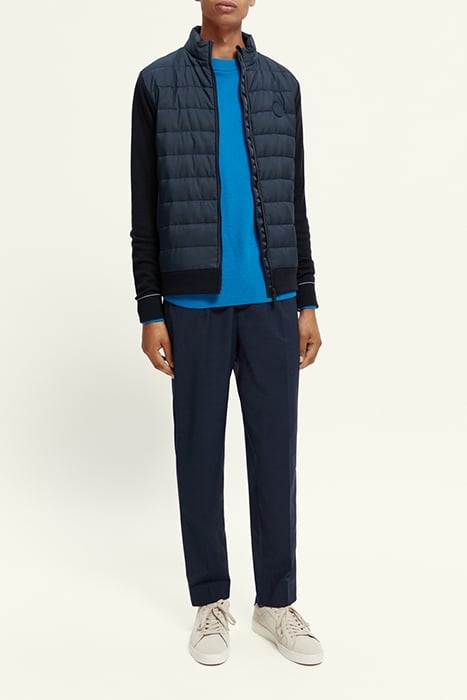 PADDED JACKET WITH KNITTED SLEEVES AND BACK PANEL NIGHT 3