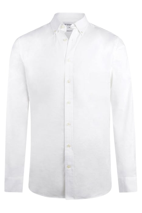 STRETCH OXFORD SHIRT WHITE 1