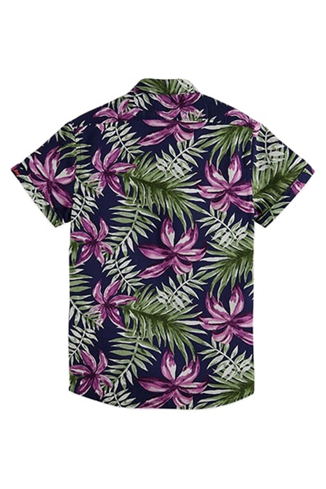 SLIM-FIT ALLOVER PRINTED SHORT-SLEEVED SHIRT COMBO G 2