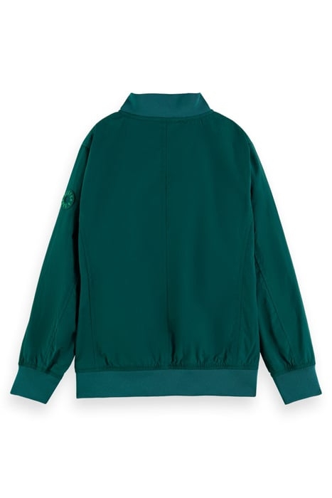 WATER-REPELLENT BOMBER JACKET FOREST 2