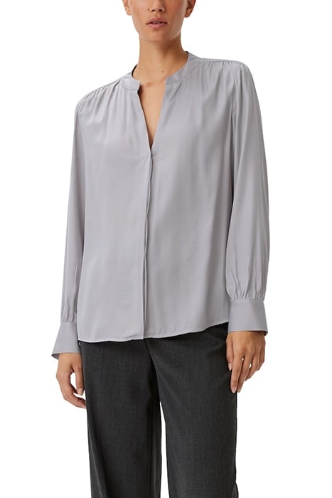 COMMA BLOUSES GREY/BLACK 1