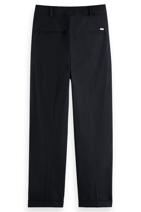 MILA - HIGH RISE TAPERED PLEATED CHINO NIGHT 2