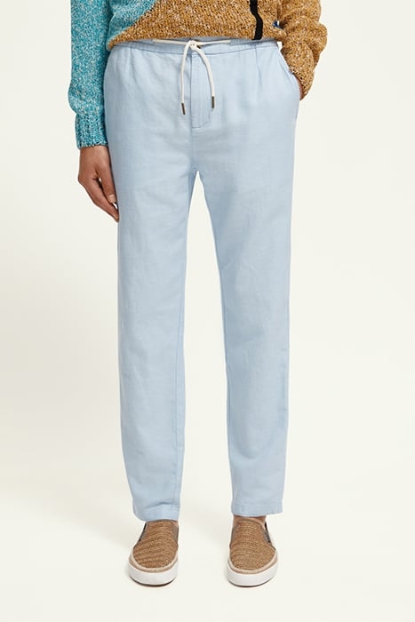 WARREN COTTON/LINEN TWILL JOGGER SKY 2