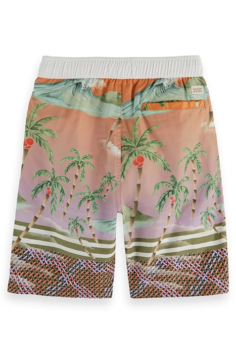 GRADIENT ARTWORK RECYCLED POLYESTER BOARD SHORTS COMBO X 2