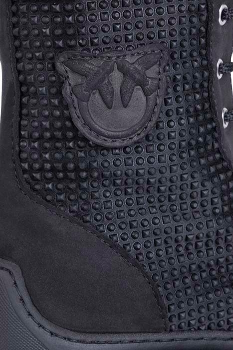 SALVIA TRONCHETTO CANVAS+NUBUC BLACK 4