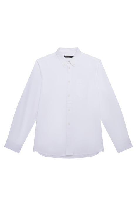 LINEN V - L/S WHITE 1