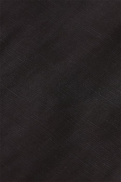 LOWRY - MID RISE SLIM LEG DRAPEY PANTS CHARCOAL 7