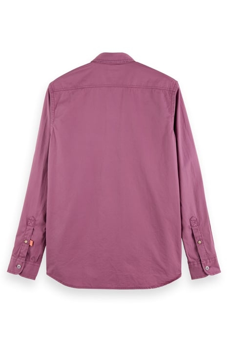 REGULAR-FIT REFINED COTTON SHIRT DAHLIA 7