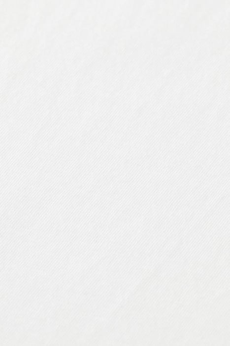 SCOOP-NECK LADDER TAPE T-SHIRT WHITE 6