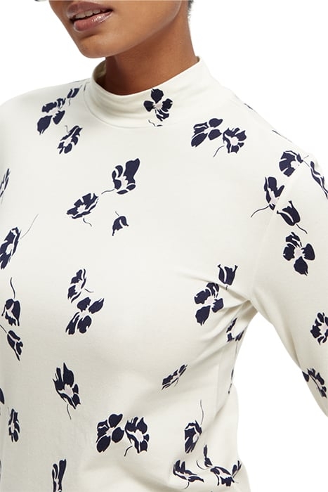 ALL-OVER PRINT SLIM-FIT LONG SLEEVE T-SHIRT TULIPS 6