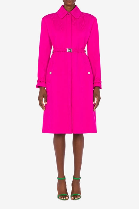 SAFETY BELT FLUID MOIRÉ COAT PINK 1