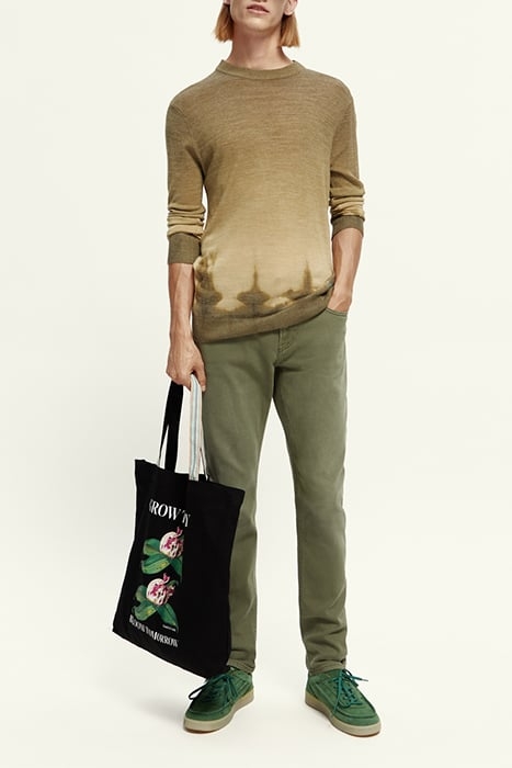 TIE-DYED WOOL-BLEND CREWNECK PULLOVER COMBO C 4