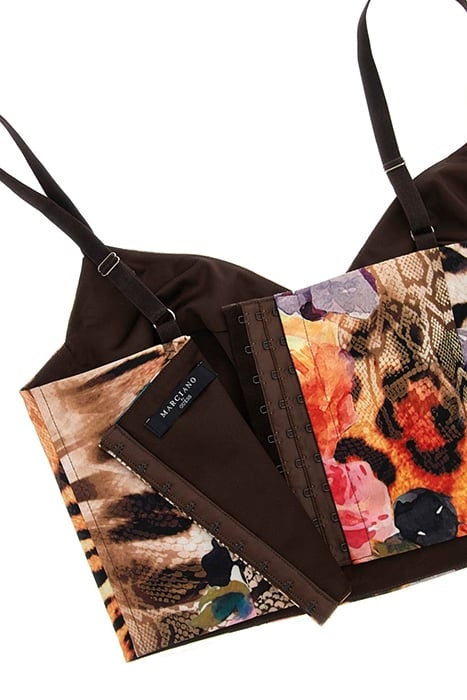 BLOSSOM CORSET WILD FLOWER FALL TOP PRINT 7