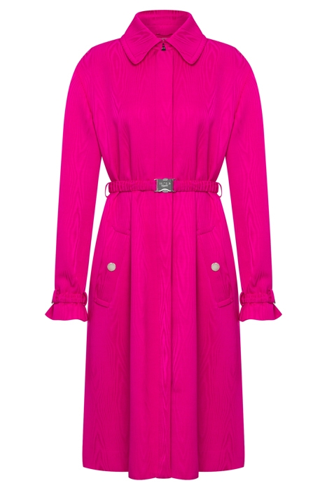SAFETY BELT FLUID MOIRÉ COAT PINK 3