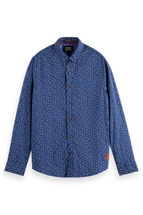 SLIM FIT PRINTED POPLIN SHIRT COMBO B 1