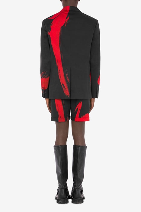 TONY VIRAMONTES ARCHIVE STRETCH GABARDINE JACKET BLACK 2