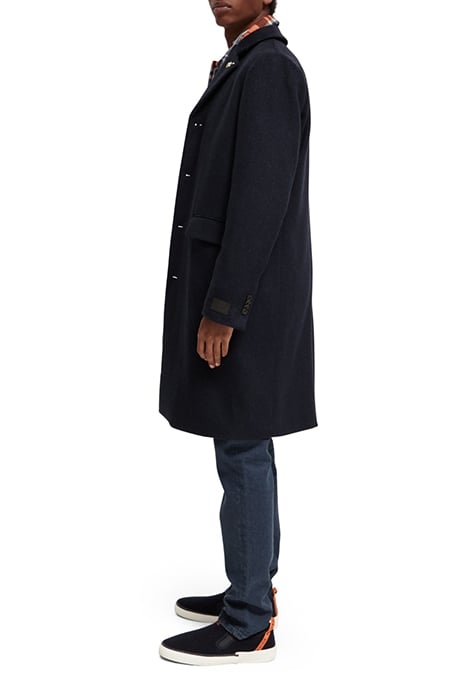 CLASSIC WOOL BLEND OVERCOAT NIGHT 6