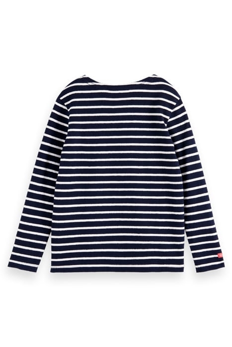 COTTON IN CONVERSION YARN-DYED STRIPED LONG-SLEEVED T-SHIRT 5