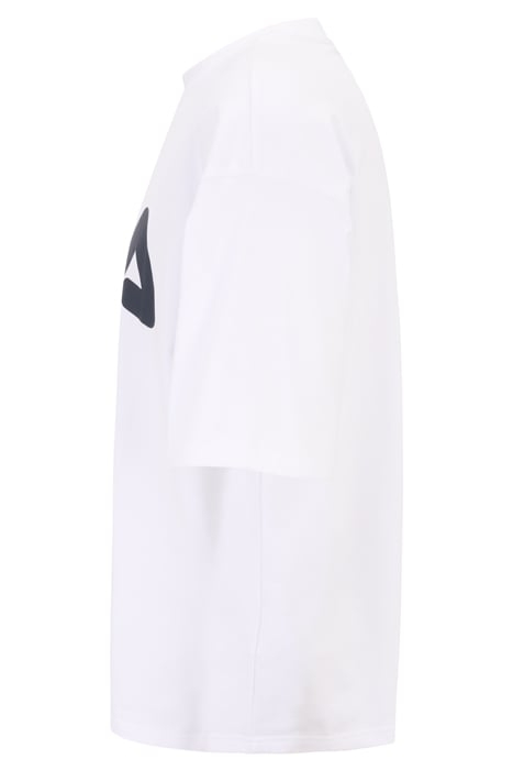 LOWELL OVERSIZED LOGO TEE BRIGHT WHITE 7