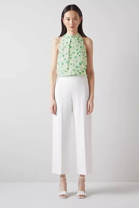 FRINK TANKS & CAMI GREEN/CREAM 1