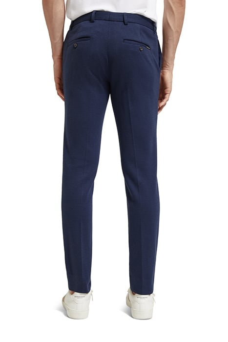 MOTT SUPER SLIM FIT CLASSIC YARN-DYED CHINO BLUE / NIGHT CHE 2