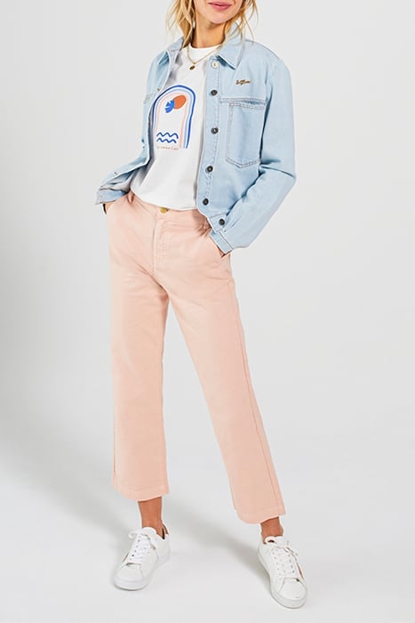 I.CODE BLUSH CROPPED JEANS 2