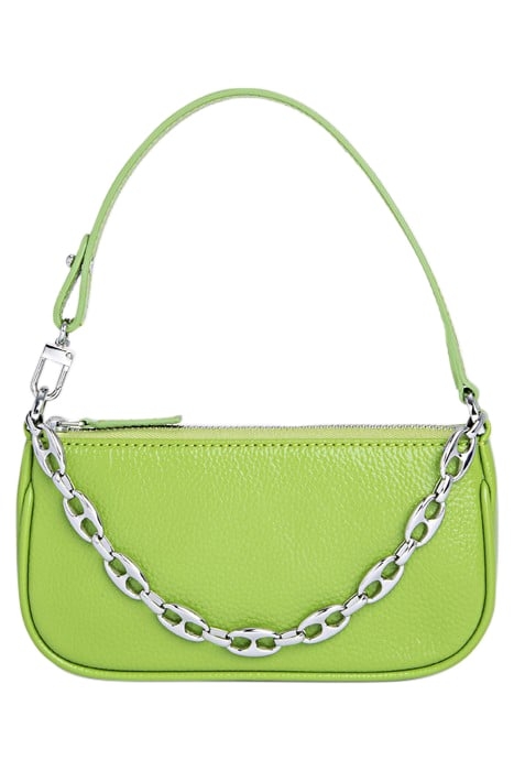 MINI RACHEL PISTACHIO GLOSS GRAINED LEATHER 1