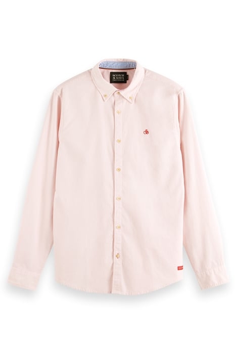 FINE CORDUROY SHIRT - SLIM FIT PINK CLOUD 3