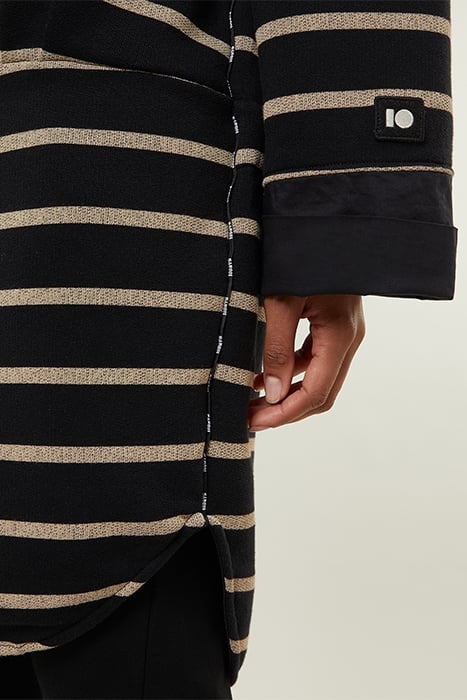 DRESS TRIPLE STRIPE BLACK/OAT 5